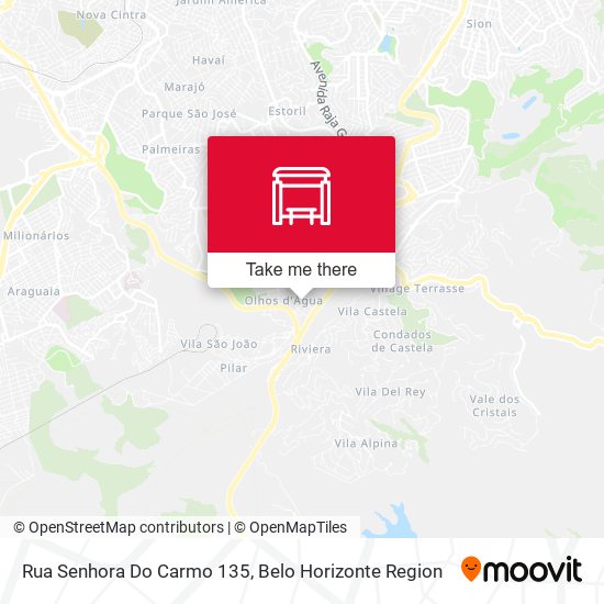 Rua Senhora Do Carmo 135 map