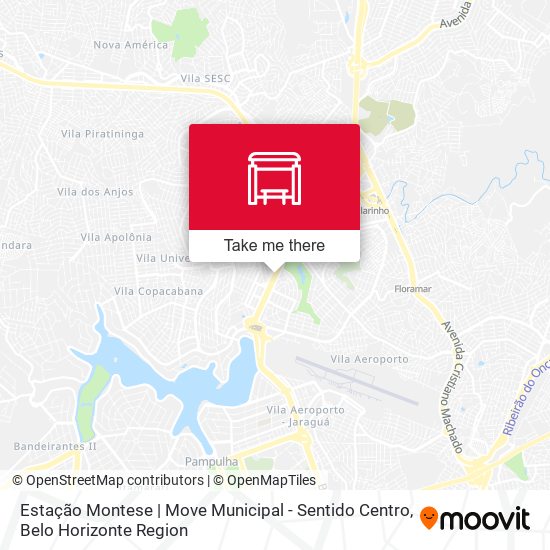 Estação Montese | Move Municipal - Sentido Centro map