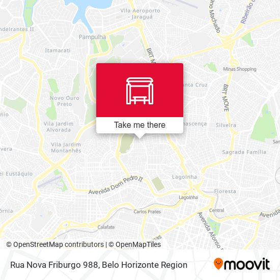 Rua Nova Friburgo 988 map