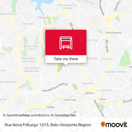 Rua Nova Friburgo 1015 map