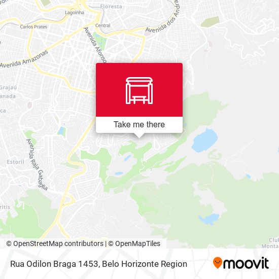 Rua Odilon Braga 1453 map