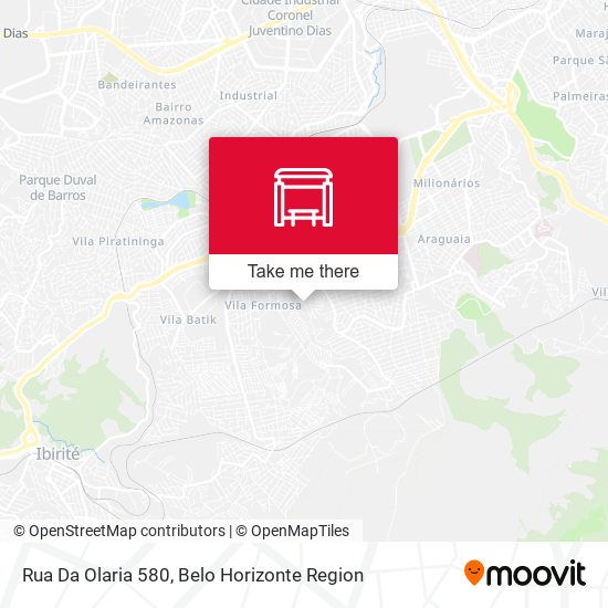 Rua Da Olaria 580 map