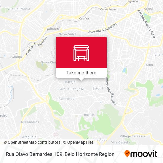 Rua Olavo Bernardes 109 map