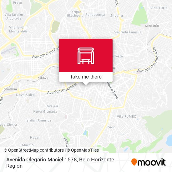 Avenida Olegario Maciel 1578 map