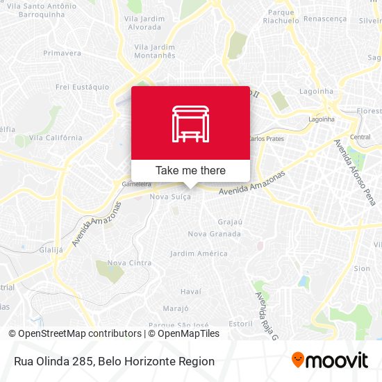 Rua Olinda 285 map
