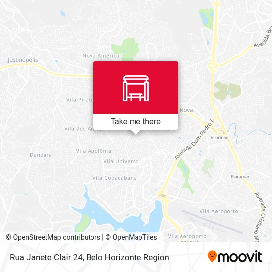 Rua Janete Clair 24 map