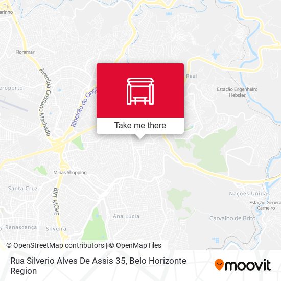 Rua Silverio Alves De Assis 35 map