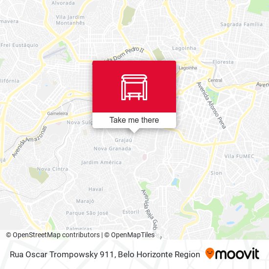 Rua Oscar Trompowsky 911 map
