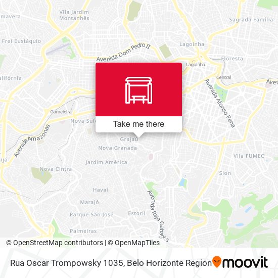 Rua Oscar Trompowsky 1035 map