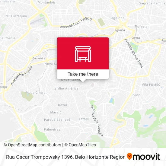 Rua Oscar Trompowsky 1396 map