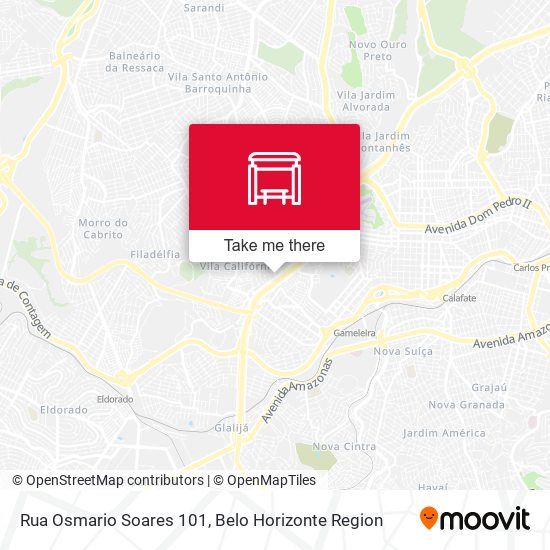 Rua Osmario Soares 101 map