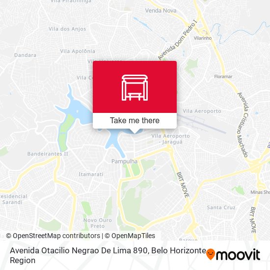 Avenida Otacilio Negrao De Lima 890 map