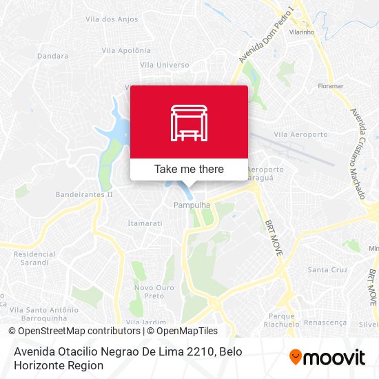Avenida Otacilio Negrao De Lima 2210 map