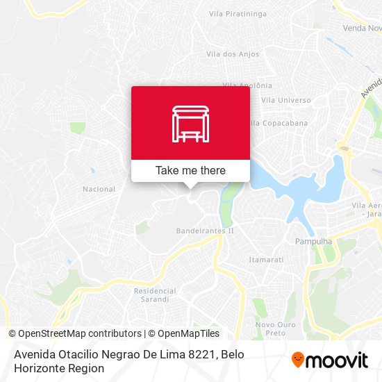 Avenida Otacilio Negrao De Lima 8221 map