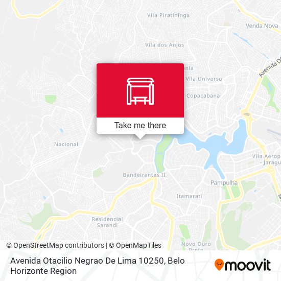 Avenida Otacilio Negrao De Lima 10250 map