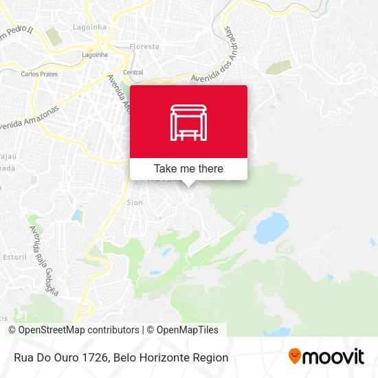 Rua Do Ouro 1726 map