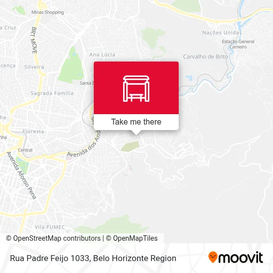 Rua Padre Feijo 1033 map