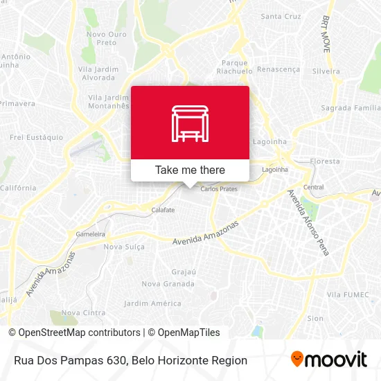 Rua Dos Pampas 630 map