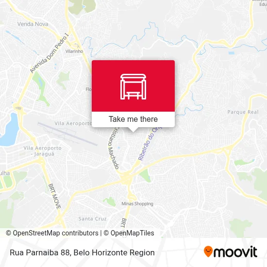 Rua Parnaiba 88 map