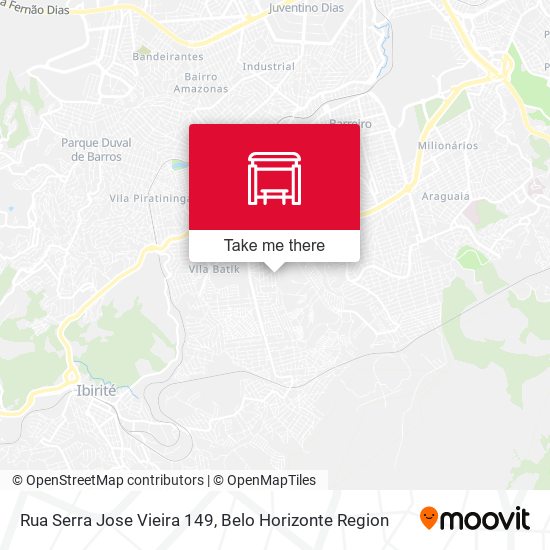 Rua Serra Jose Vieira 149 map
