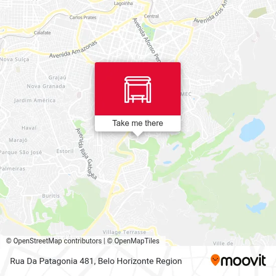 Rua Da Patagonia 481 map