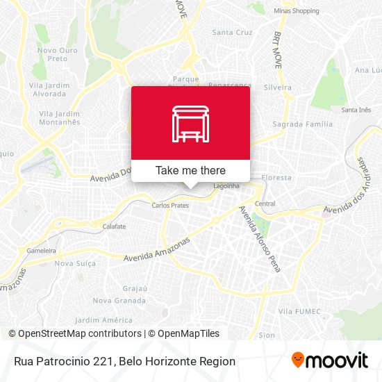 Rua Patrocinio 221 map