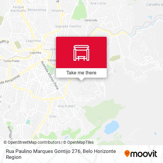 Rua Paulino Marques Gontijo 276 map