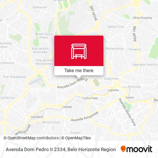 Avenida Dom Pedro II 2334 map