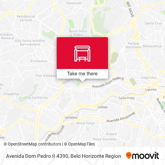 Avenida Dom Pedro II 4390 map