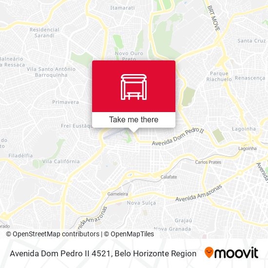 Avenida Dom Pedro II 4521 map