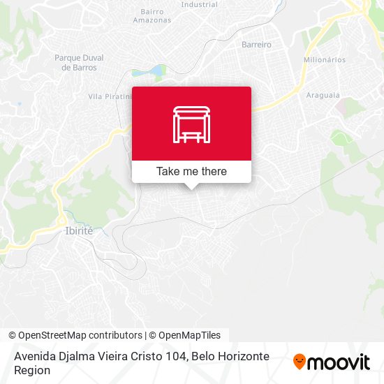Avenida Djalma Vieira Cristo 104 map