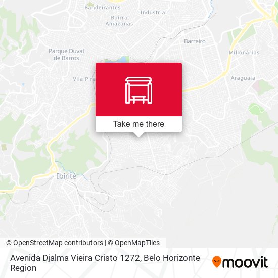 Avenida Djalma Vieira Cristo 1272 map