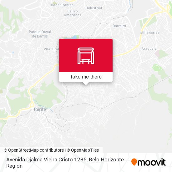 Avenida Djalma Vieira Cristo 1285 map