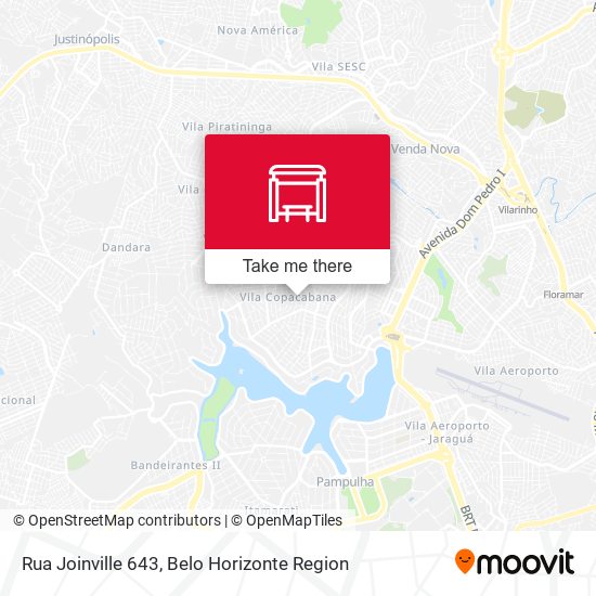 Rua Joinville 643 map