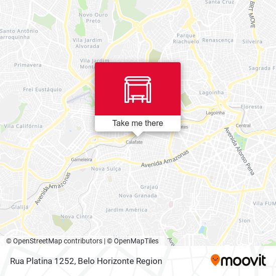 Rua Platina 1252 map