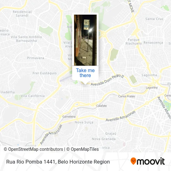 Rua Rio Pomba 1441 map