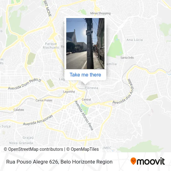 Rua Pouso Alegre 626 map