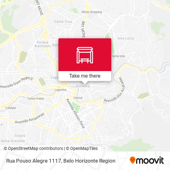 Rua Pouso Alegre 1117 map
