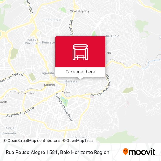 Rua Pouso Alegre 1581 map