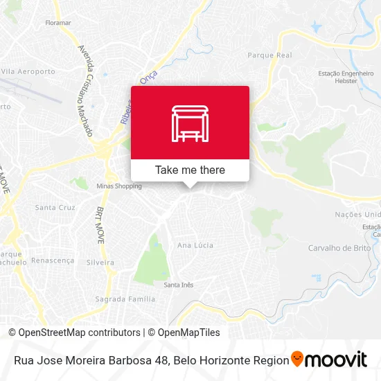 Rua Jose Moreira Barbosa 48 map