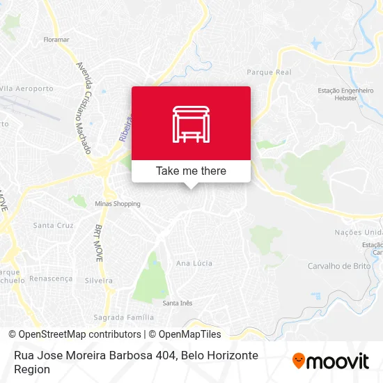 Rua Jose Moreira Barbosa 404 map