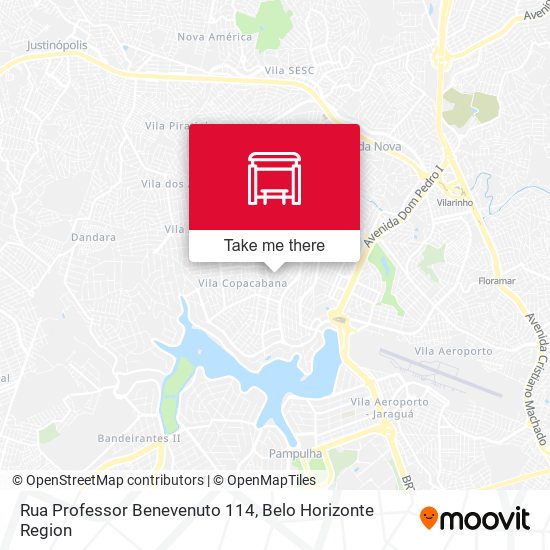 Rua Professor Benevenuto 114 map