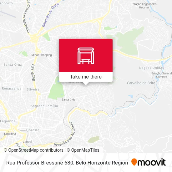 Rua Professor Bressane 680 map