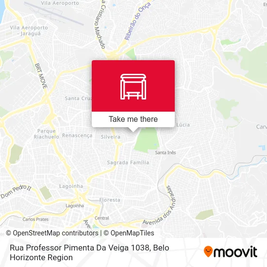 Rua Professor Pimenta Da Veiga 1038 map
