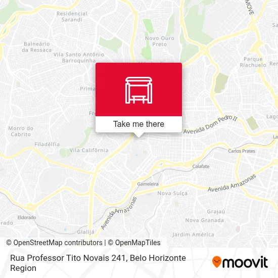 Rua Professor Tito Novais 241 map