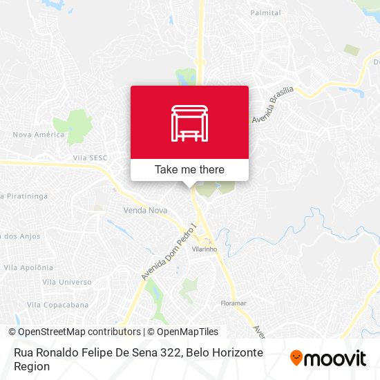 Rua Ronaldo Felipe De Sena 322 map