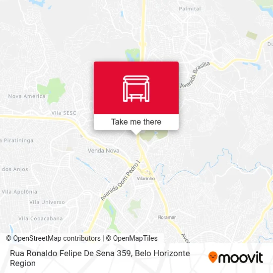 Rua Ronaldo Felipe De Sena 359 map
