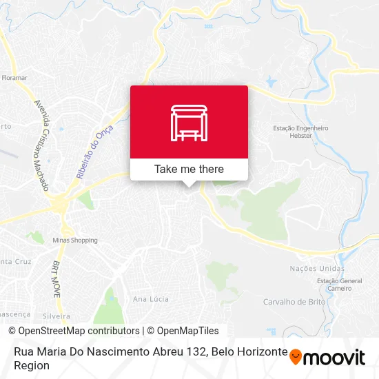 Rua Maria Do Nascimento Abreu 132 map