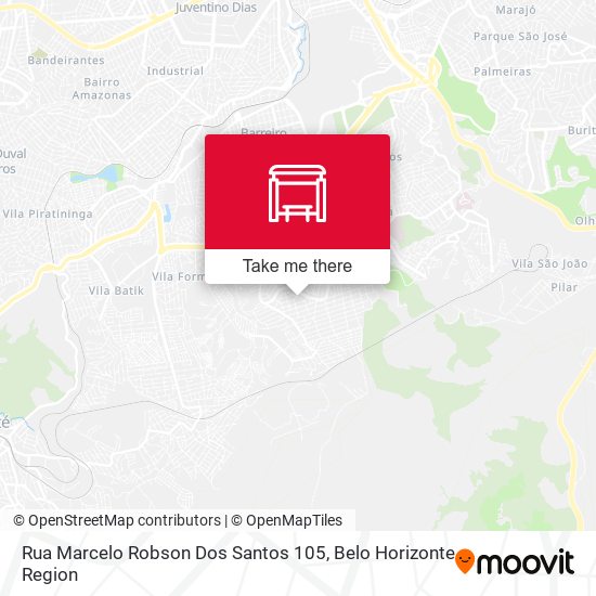 Rua Marcelo Robson Dos Santos 105 map