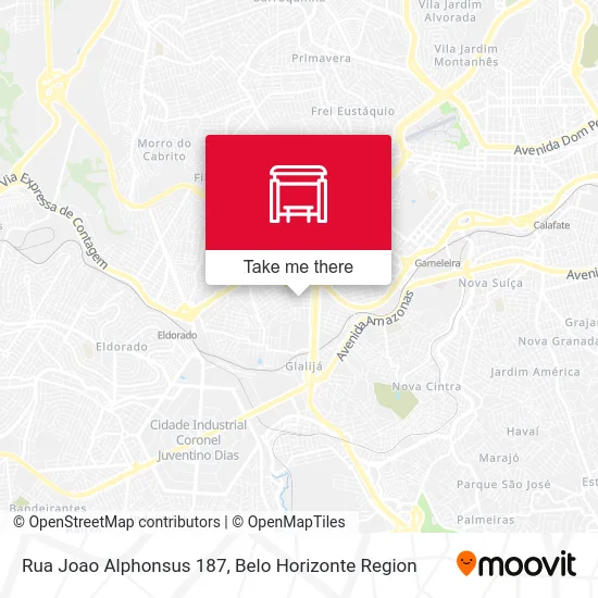 Rua Joao Alphonsus 187 map